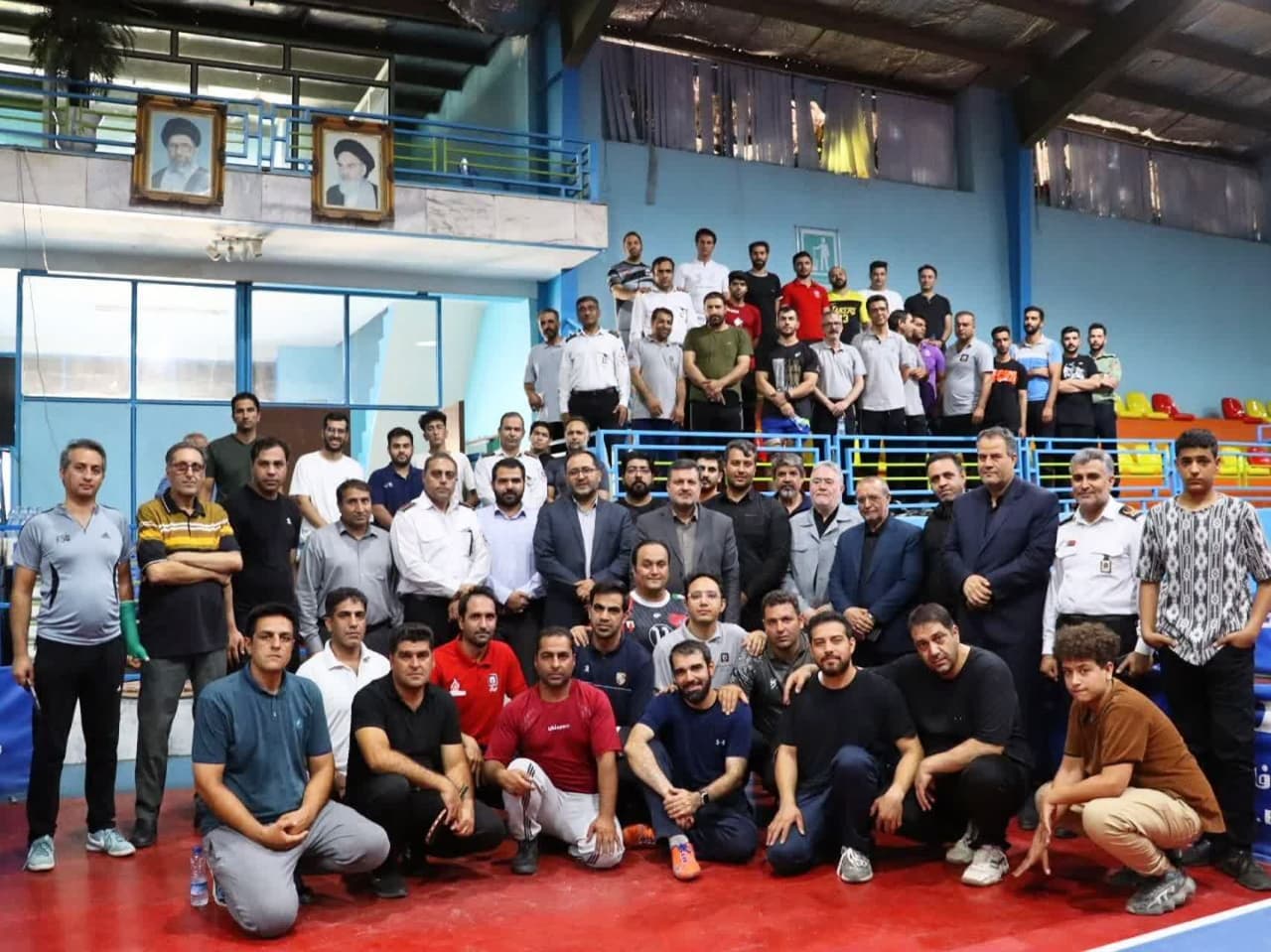 برگزاری مسابقات تنیس روی میز ویژه آتش‌نشانان کرمان