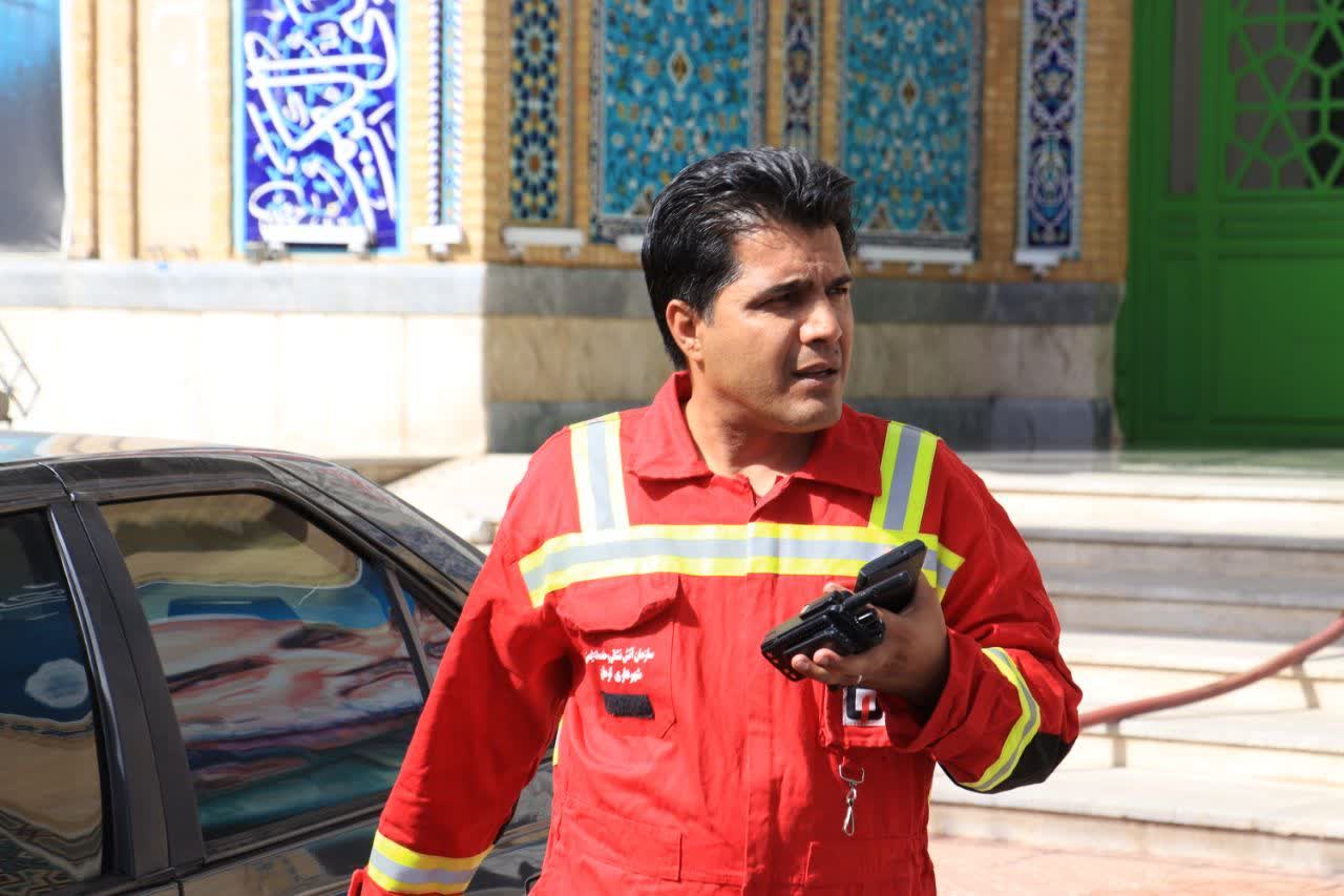 تیم واکنش سریع سازمان آتش‌نشانی و خدمات ایمنی شهرداری کرمان به نیروگاه «شهید سلیمانی» اعزام شد