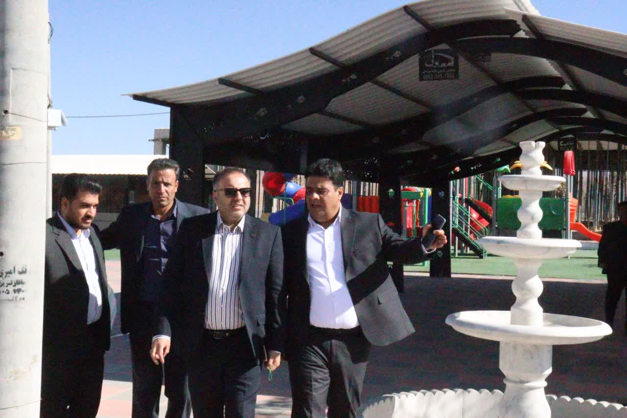 بازدید سرپرست معاونت محیط‌زیست و خدمات‌شهری شهرداری کرما از سازمان مدیریت آرامستان‌ها