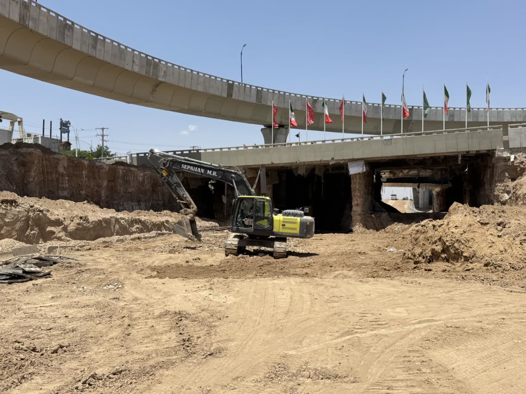 پیشرفت ۸۰ درصدی عملیات عمرانی در زیرگذر پروژه تقاطع غیرهمسطح شهدای خلبان کرمان