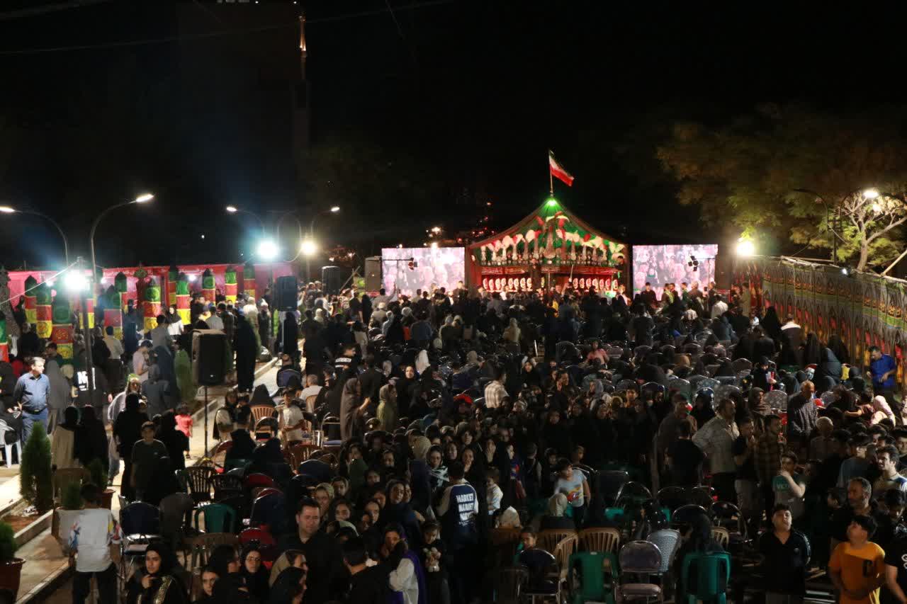 سومین شب سوگواره سرو سرخ 