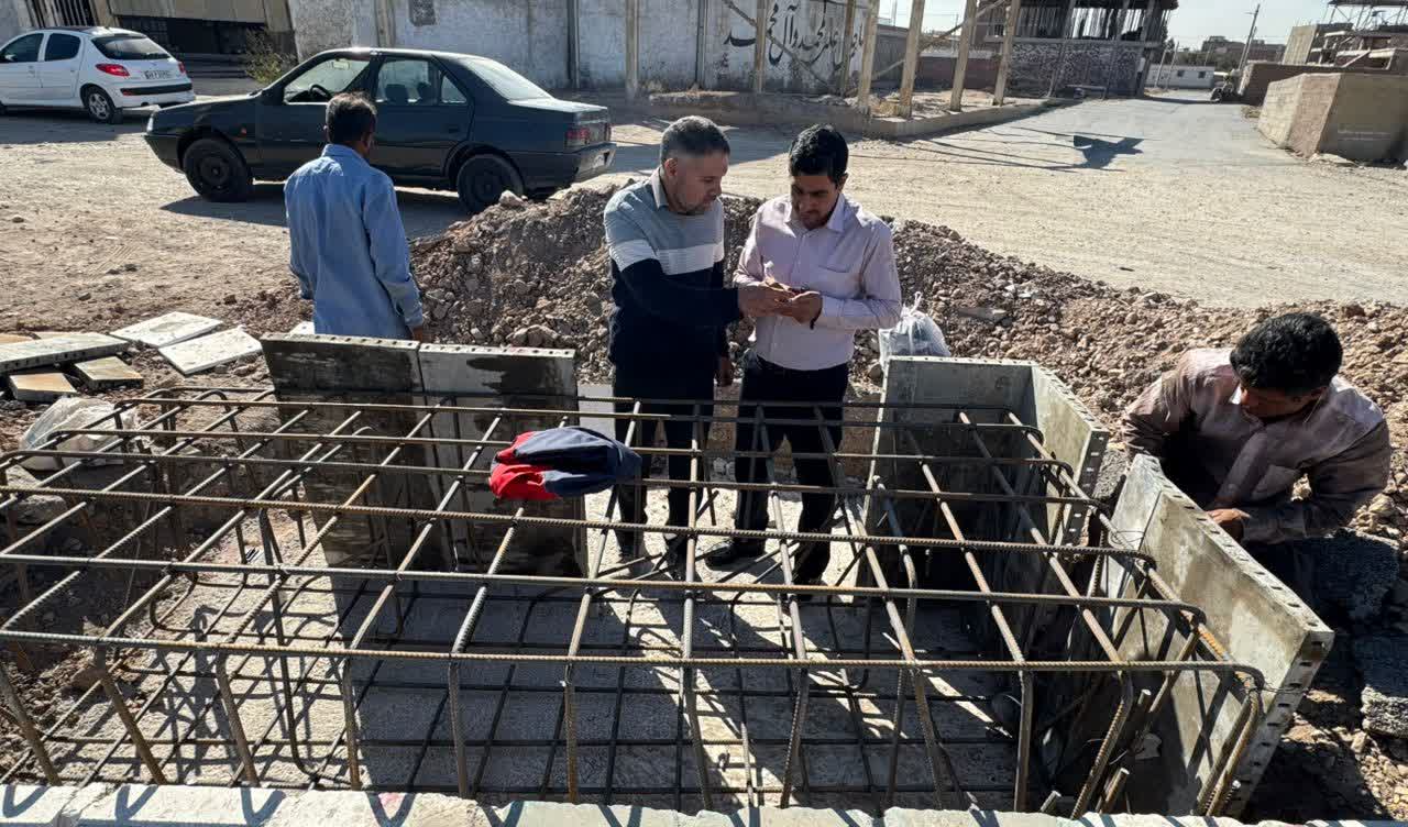 آغاز ساخت پل عابرپیاده در کمربندی آیت‌الله خامنه‌ای