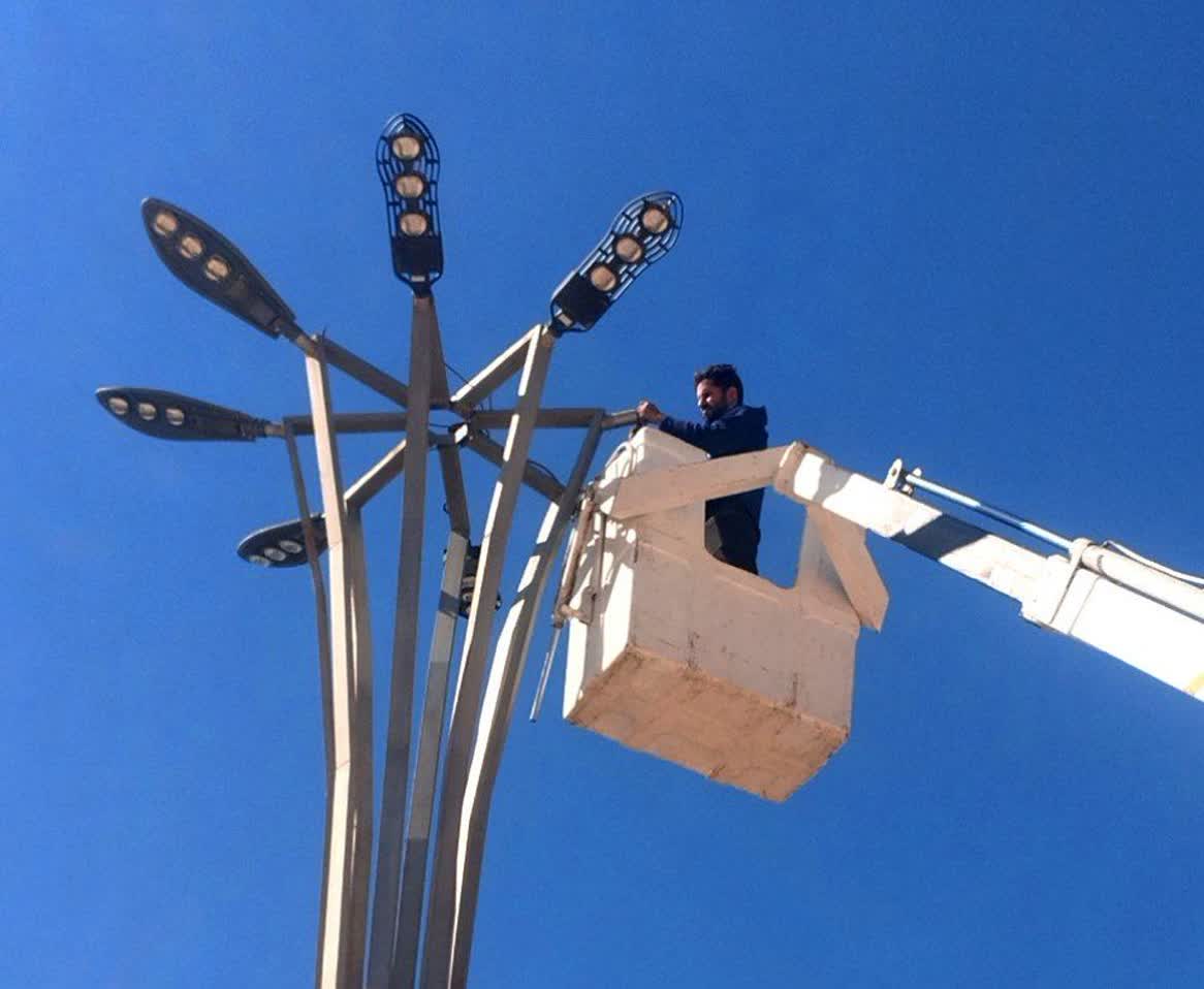 بهسازی و توسعه سیستم روشنایی بوستان‌های سطح منطقه