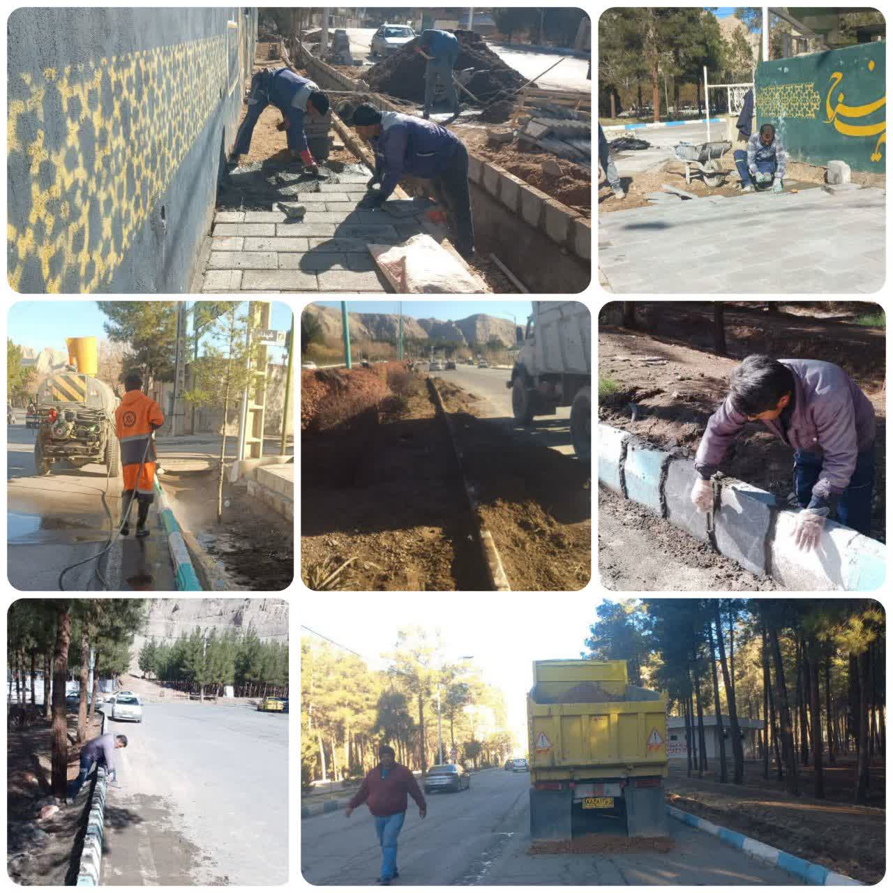 حضور و آماده‌باش نیروهای
 خدمات‌شهری و فنی عمرانی شهرداری منطقه یک در ششمین سالگرد شهید سلیمانی

