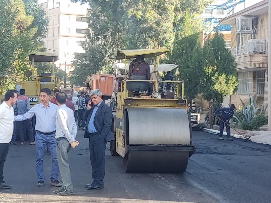 بهبود وضعیت کوچه‌های شهر با اجرای فاز سوم «جهاد آسفالت»