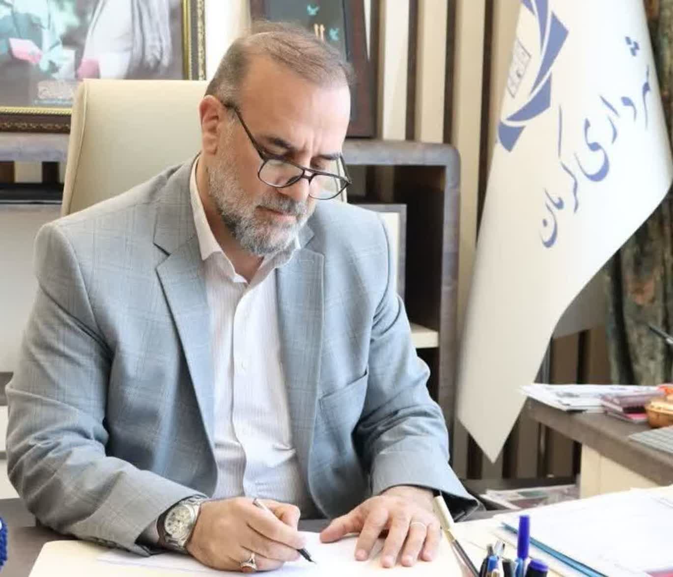 پیام تبریک شهردار کرمان به رییس جدید شورای اسلامی شهر