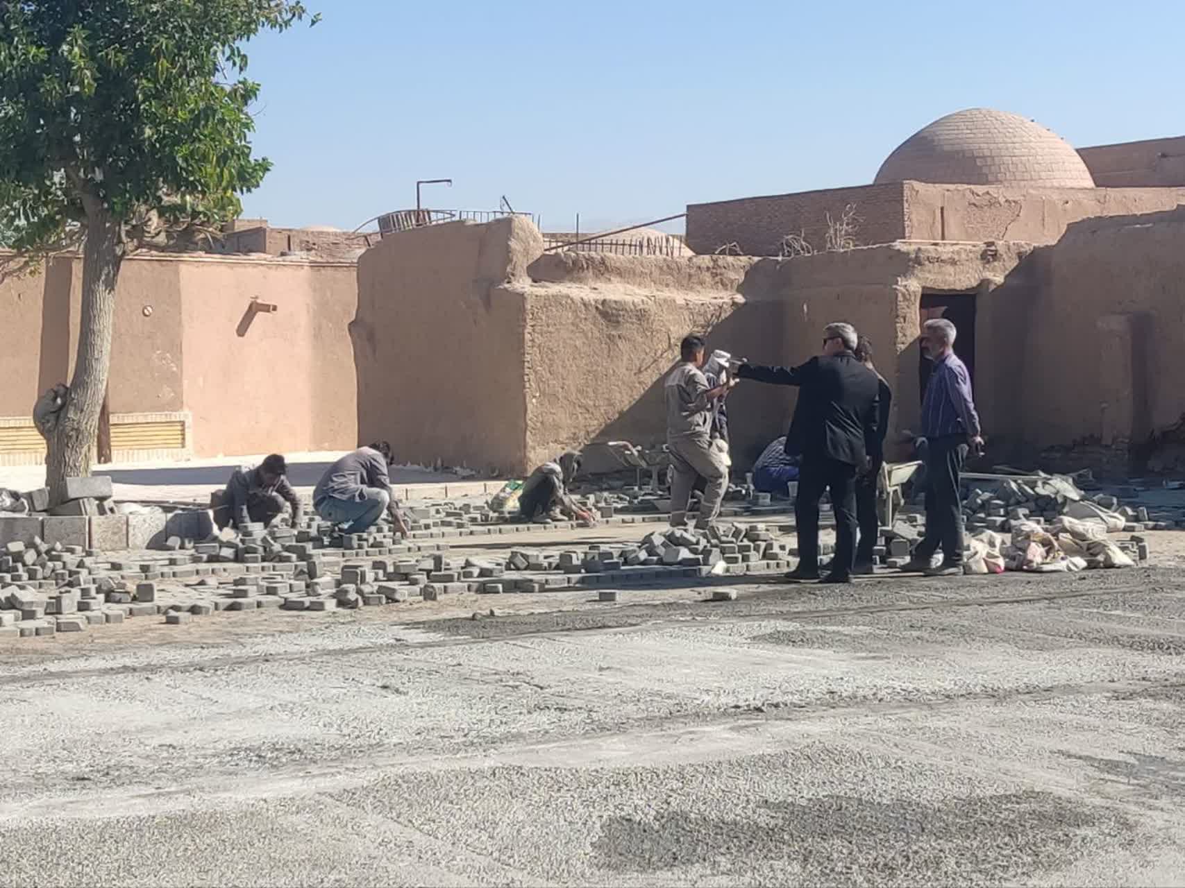 گذر پارکینگ گنجعلی‌خان؛ سیمای تازه یک مسیر تاریخی در قلب کرمان
