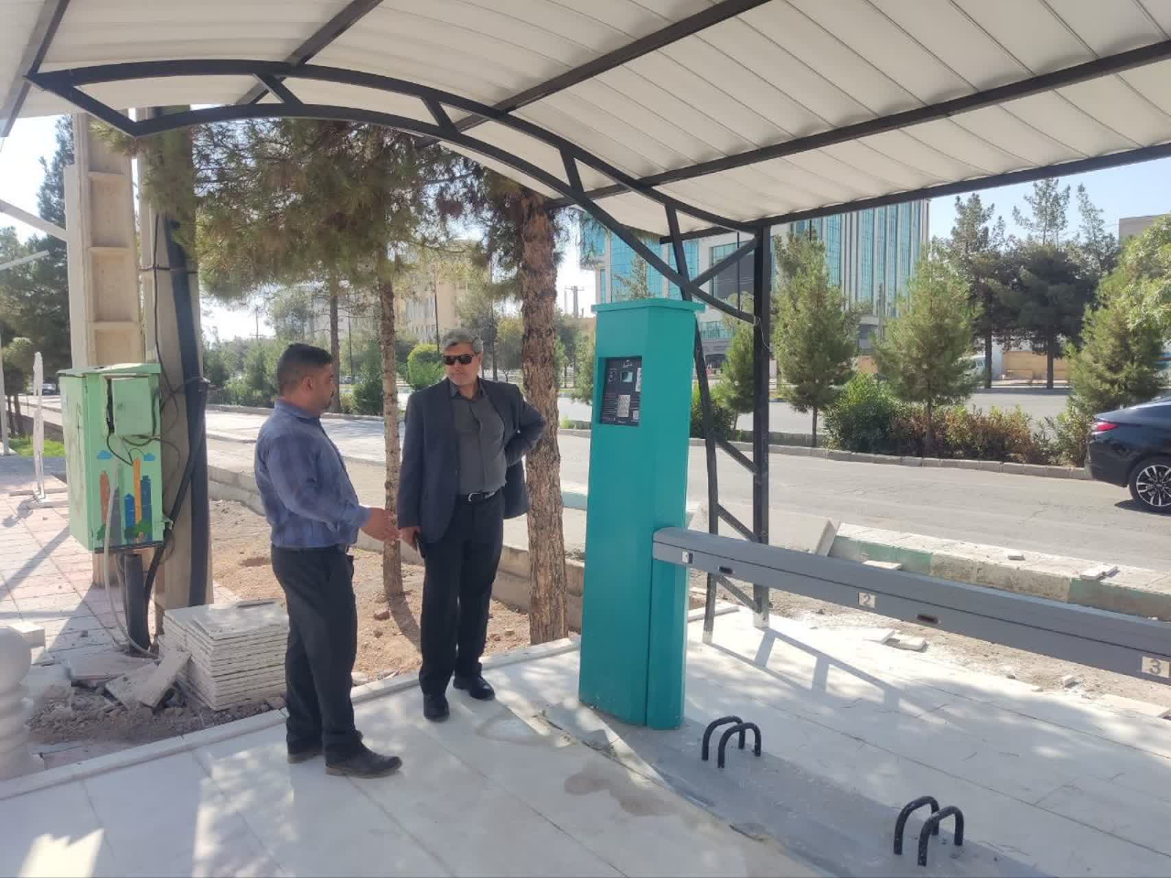 احداث دو ایستگاه دوچرخه اشتراکی