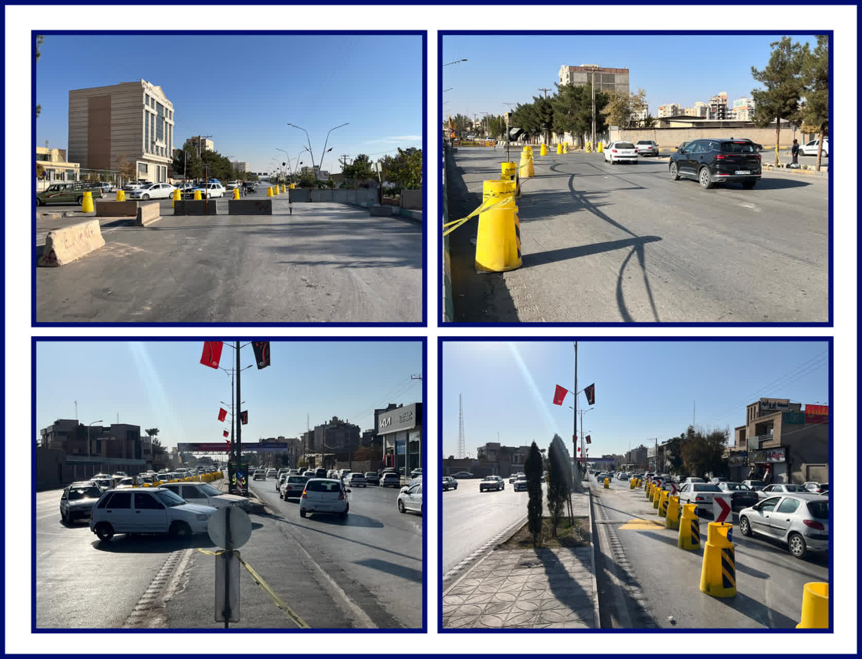 آغاز مرحله دوم انحراف ترافیک در محدوده تقاطع غیرهمسطح «شهدای اقتدار» 