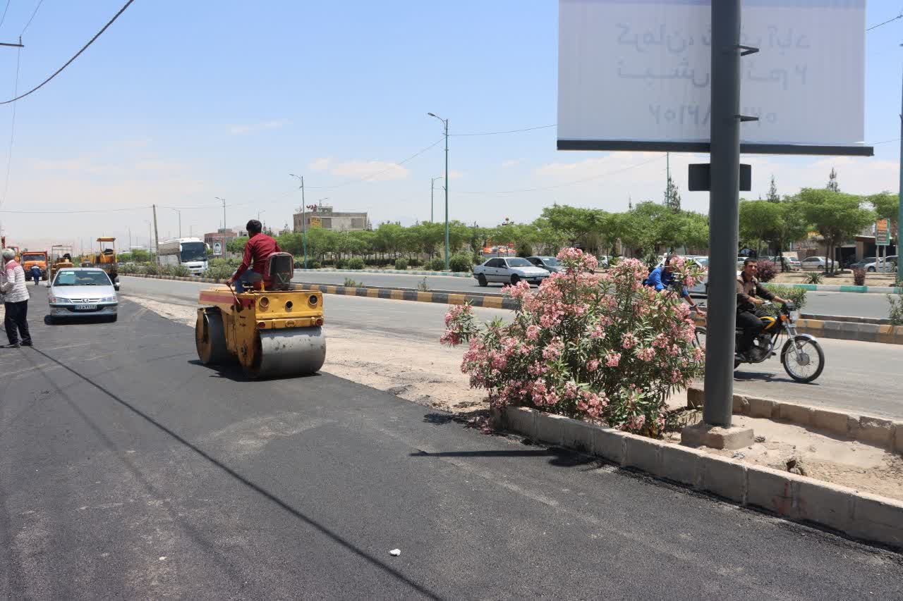 ۲۱هزار مترمربع از معابر شهر کرمان آسفالت شد