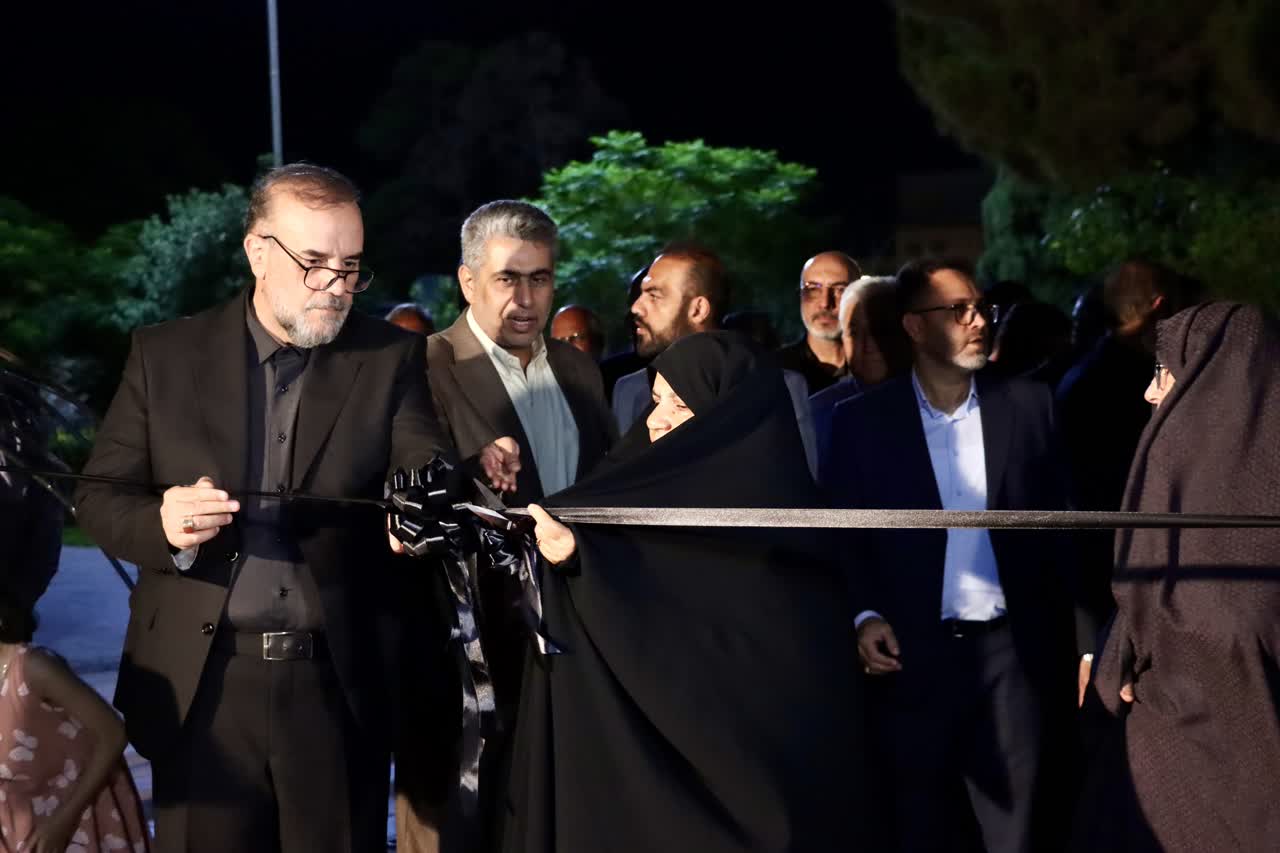 آیین پایان پروژه بهسازی محدوده پیرامونی یخدان مویدی برگزار شد 
