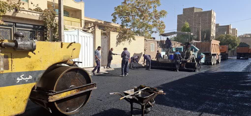 تحقق سه‌میلیون مترمربع آسفالت معابر شهر کرمان

