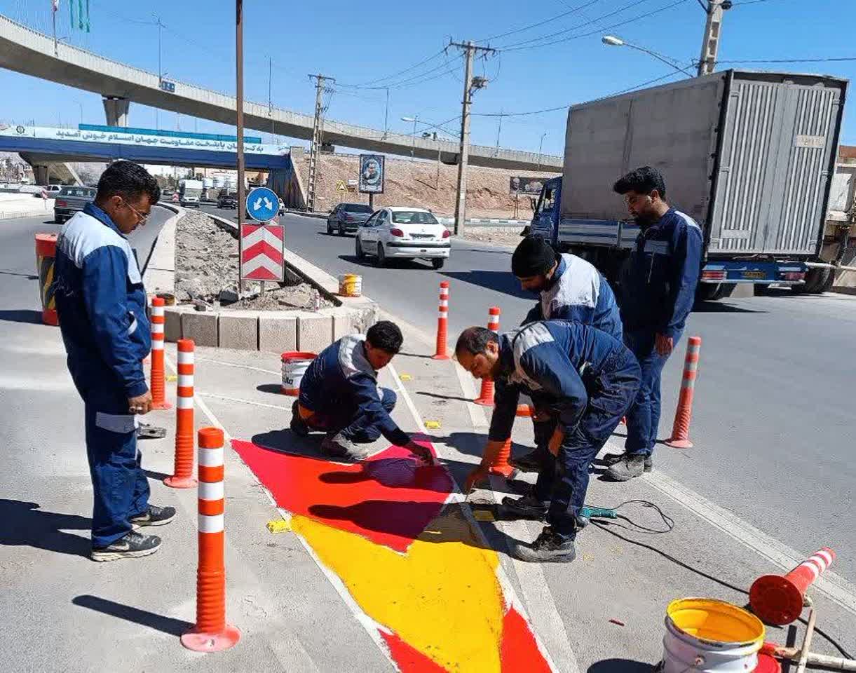 افزایش ایمنی ترافیک و بهبود زیرساخت‌های ترافیکی در ادامه جشنواره «پیشران دو»